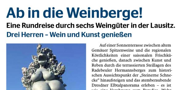 DREI HERREN im Lausitz Magazin
